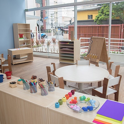 Espaço infantil da GIS